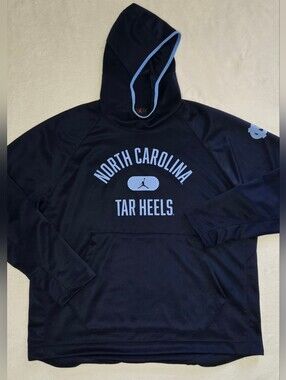 Ike Jordan Carolina Tarheels Kangaroo Pockets Hooded Sweatshirt XXL